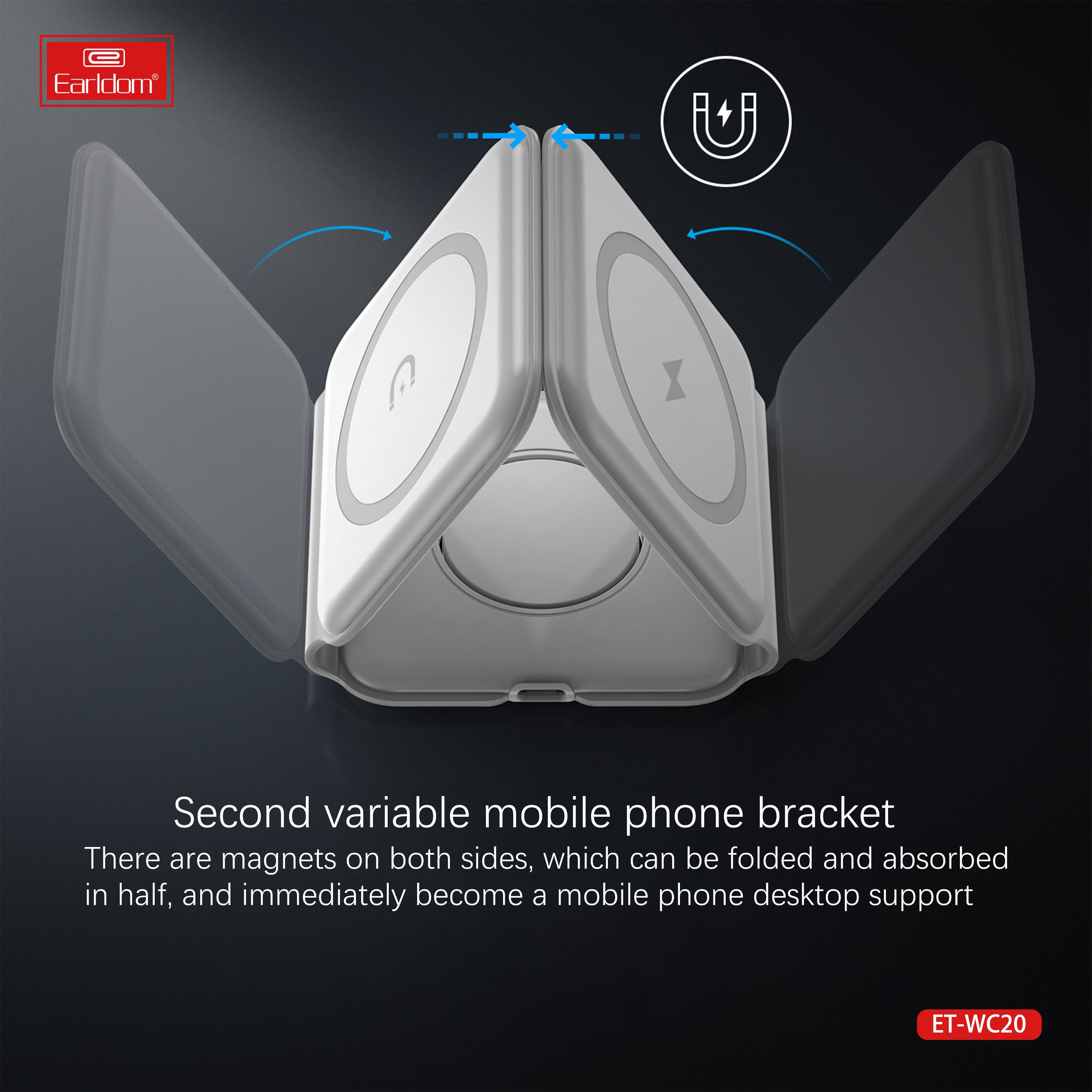 Eardlom Magnetic Wireless Charger - Eardlom Magnetic Wireless Charger -